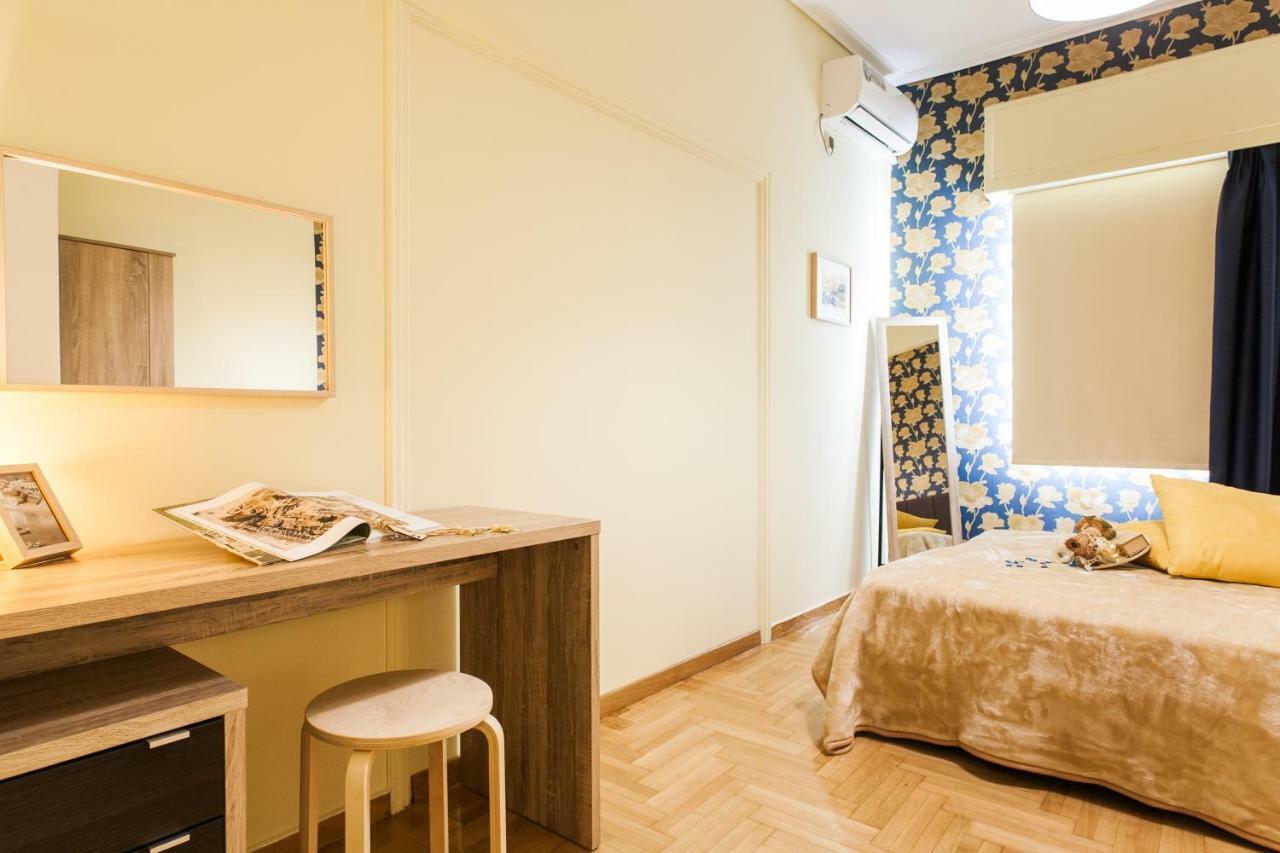 Private Central View Rooms In Apartment Near To Acropolis Metro Station Ateny Zewnętrze zdjęcie